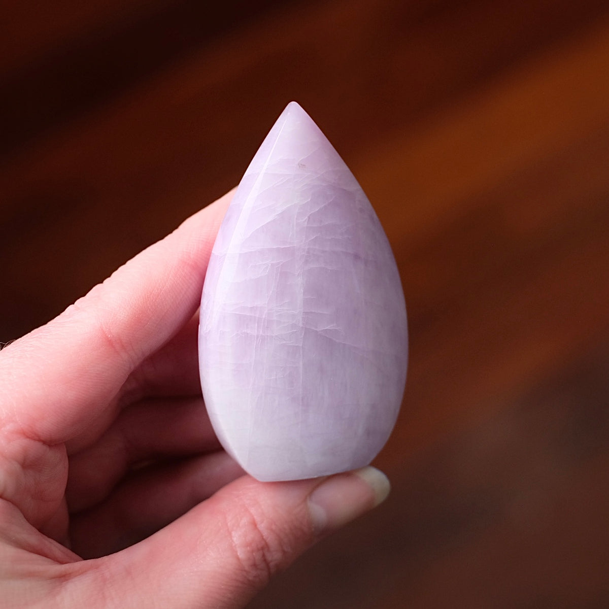 Flashy Kunzite Freeform | Polished Kunzite Flame