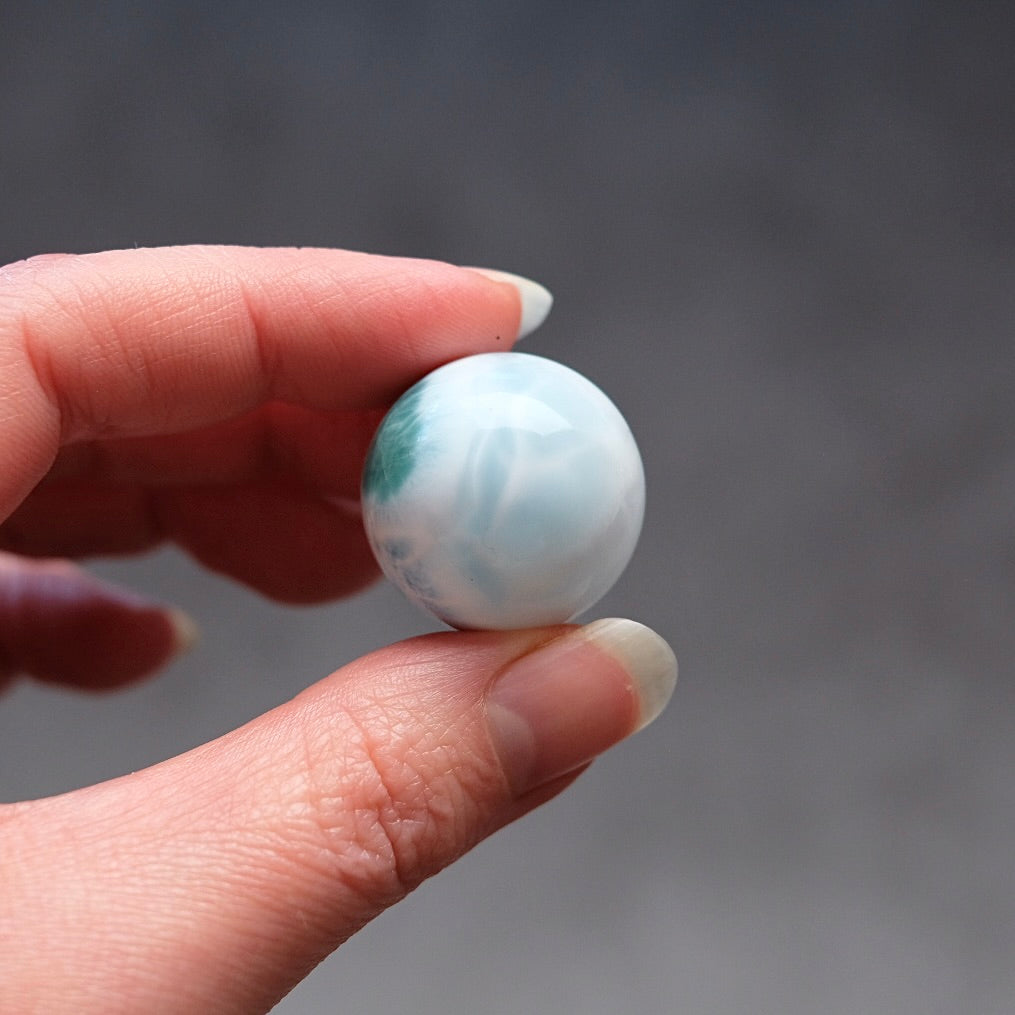 Larimar Crystal Sphere | High Grade Larimar Sphere