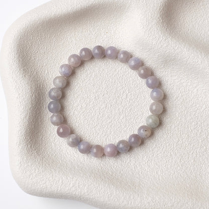 Blue Grey Sapphire Bracelet | Natural Sapphire Crystal Bracelet