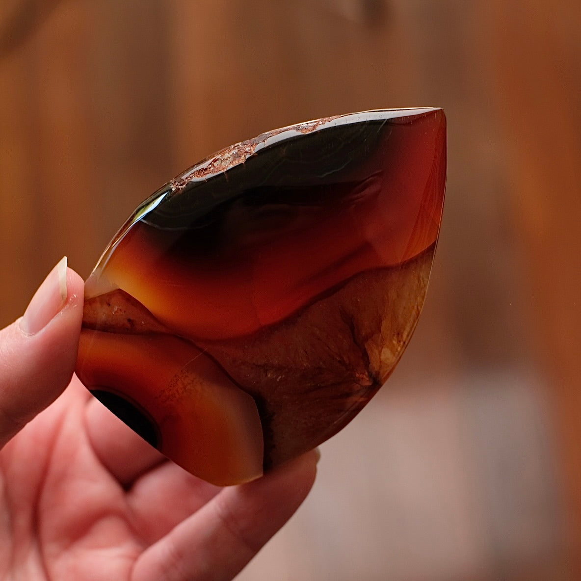 Carnelian Freeform | Carnelian Crystal Flame