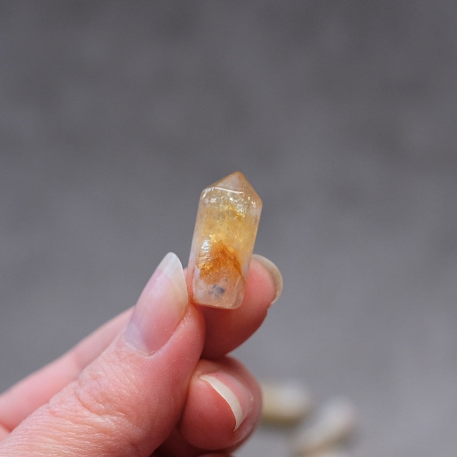 Mini Citrine Points | Cute Citrine Crystal Points