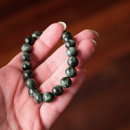 Seraphinite Bracelet | Crystal Stretch Bracelet