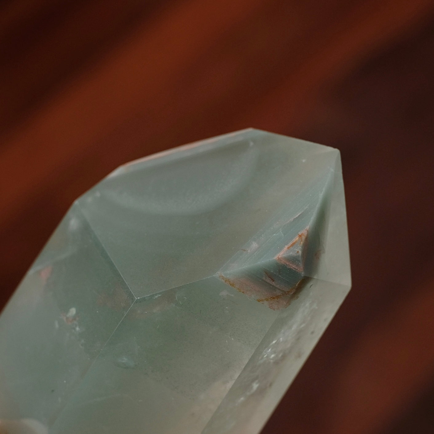 XL Chlorite Quartz Point | Phantom Quartz Crystal