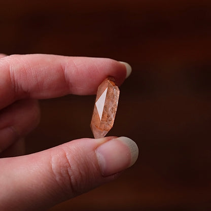 Fire Quartz Hexagon | Crystal Jewel | Star of David