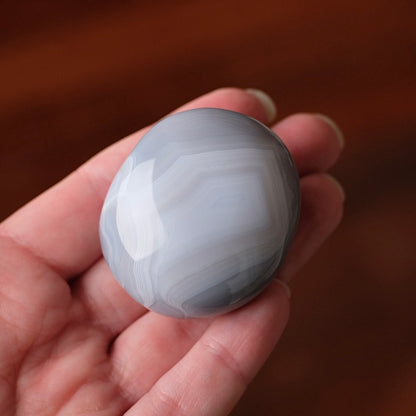 Banded Agate Palm | Agate Crystal Palm Stone