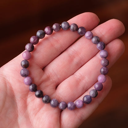 Natural Ruby Bracelet | Ruby Crystal Stretch Bracelet