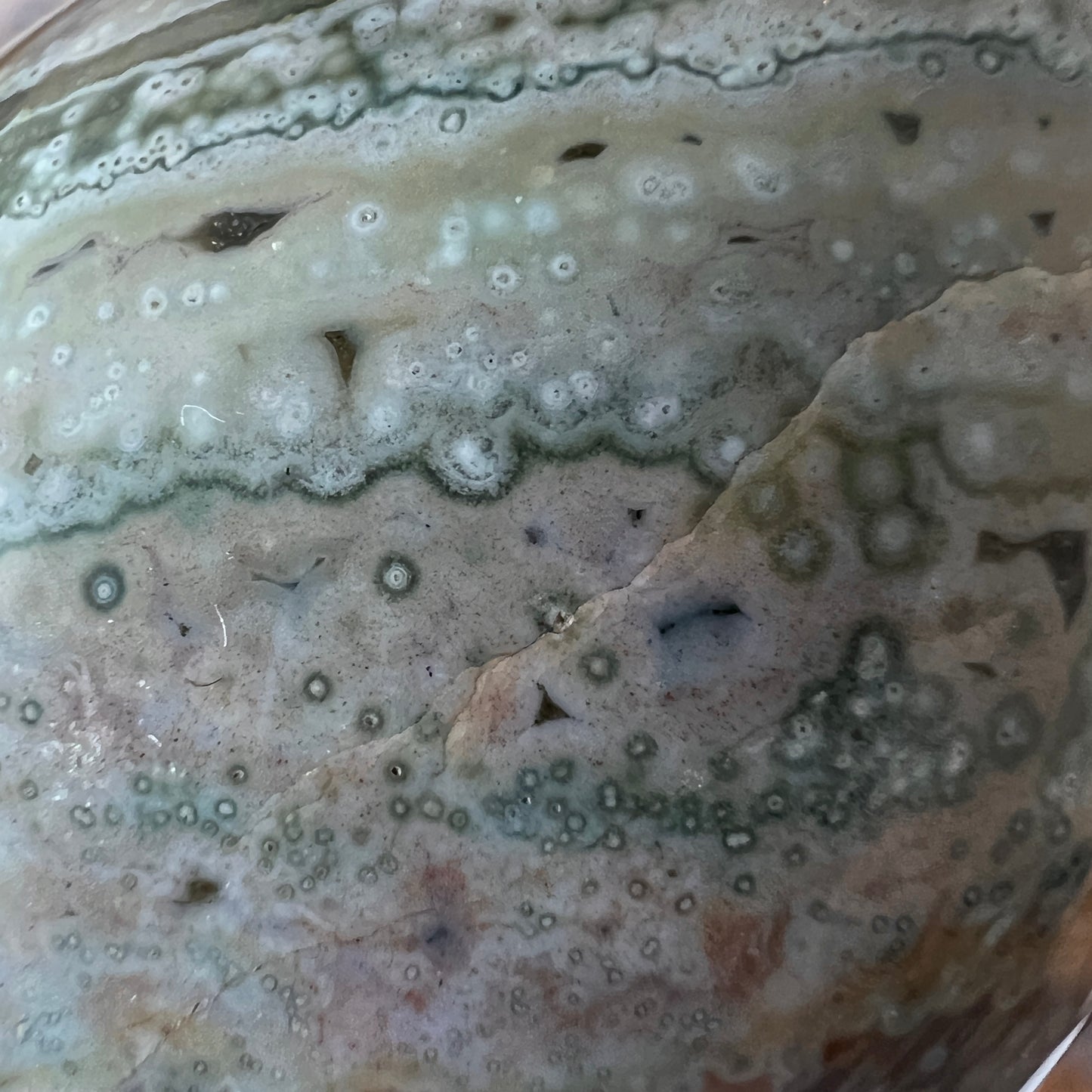 Sea Jasper Egg | Jasper Crystal Egg Carving