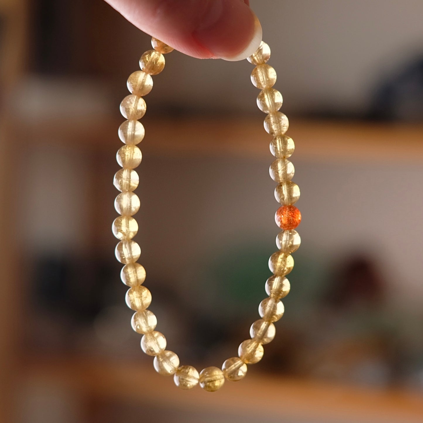 Sunstone & Yellow Tourmaline Bracelet | Arusha Sunstone