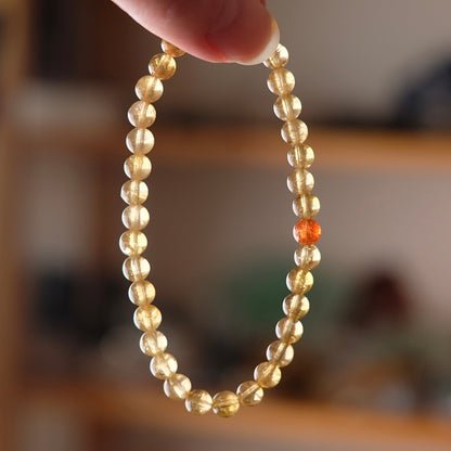 Sunstone & Yellow Tourmaline Bracelet | Arusha Sunstone