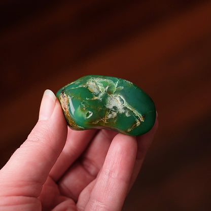Australian Chrysoprase Freeform | Polished Chrysoprase Crystal