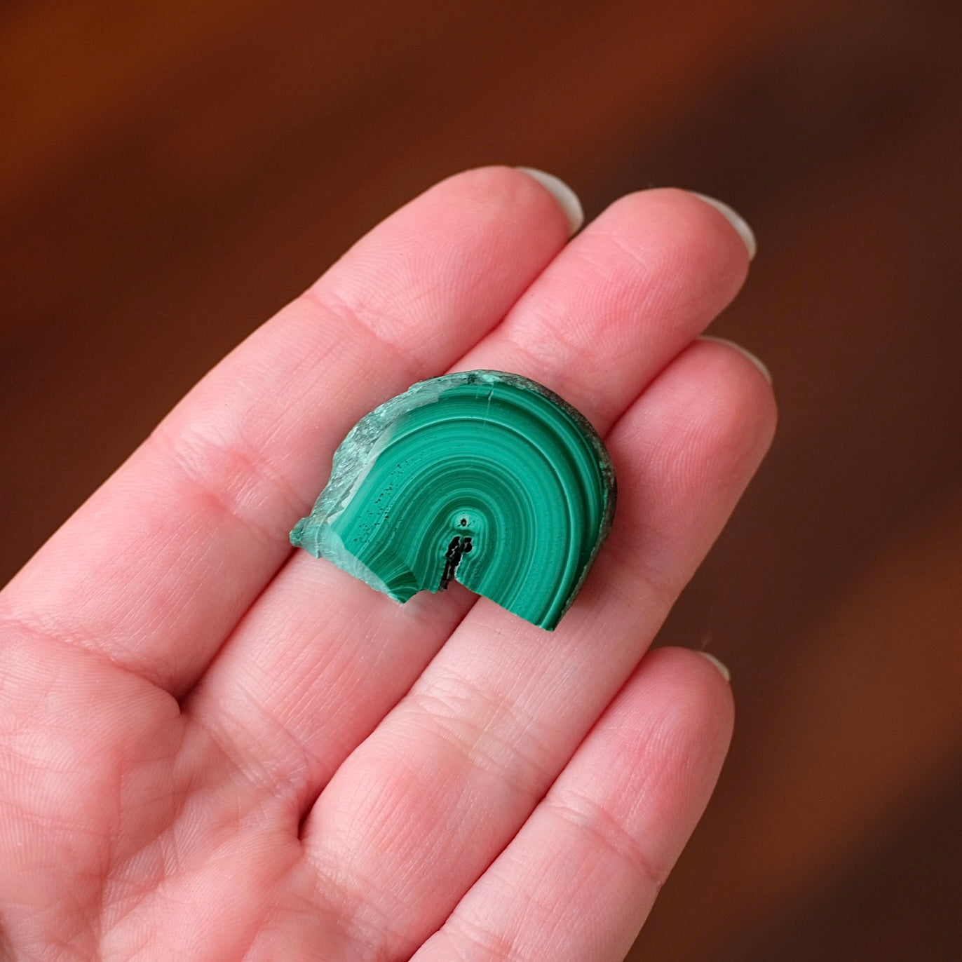 Malachite Slice | Polished Malachite Crystal Slab