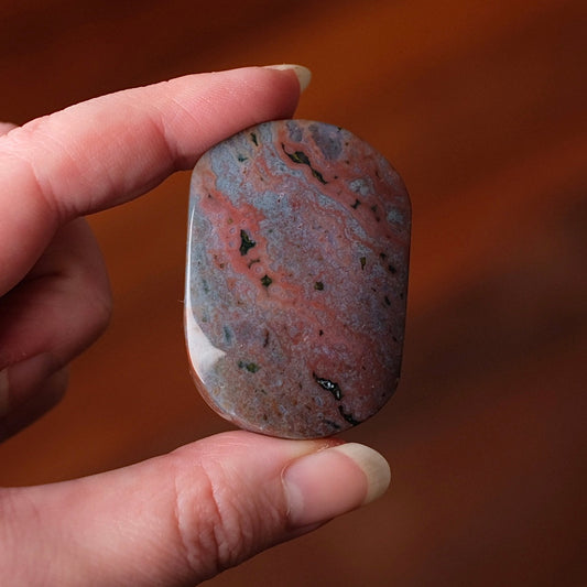 Ocean Jasper Palm | Sea Jasper Crystal Palmstone