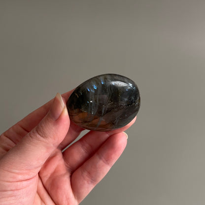 Labradorite Palm | Orange Labradorite Crystal Palm