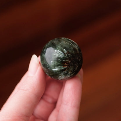 Seraphinite Sphere | Polished Seraphinite Crystal Sphere