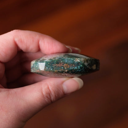 Ocean Jasper Palm | Sea Jasper Crystal Palmstone
