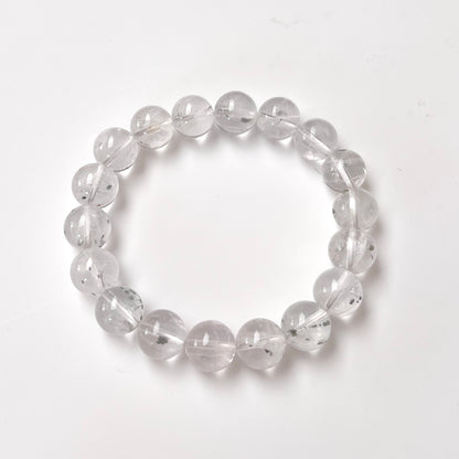 Pyrite in Quartz Bracelet | Quartz Crystal Bracelet