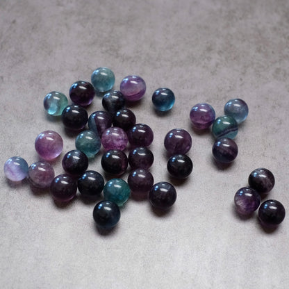 Mini Fluorite Spheres | Rainbow Fluorite Crystal Sphere