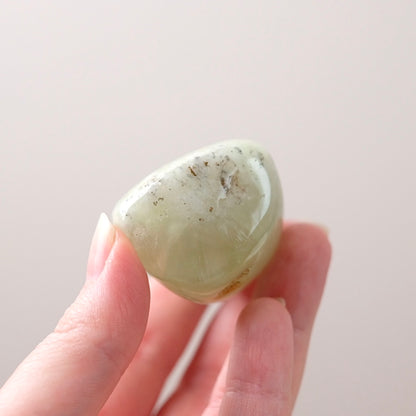Australian Prehnite Freeform | Polished Prehnite Crystal