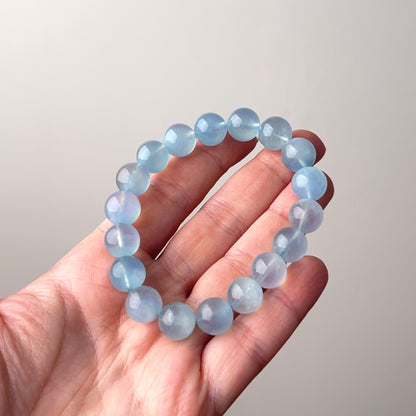 Aquamarine Bracelet | Crystal Stretch Bracelet
