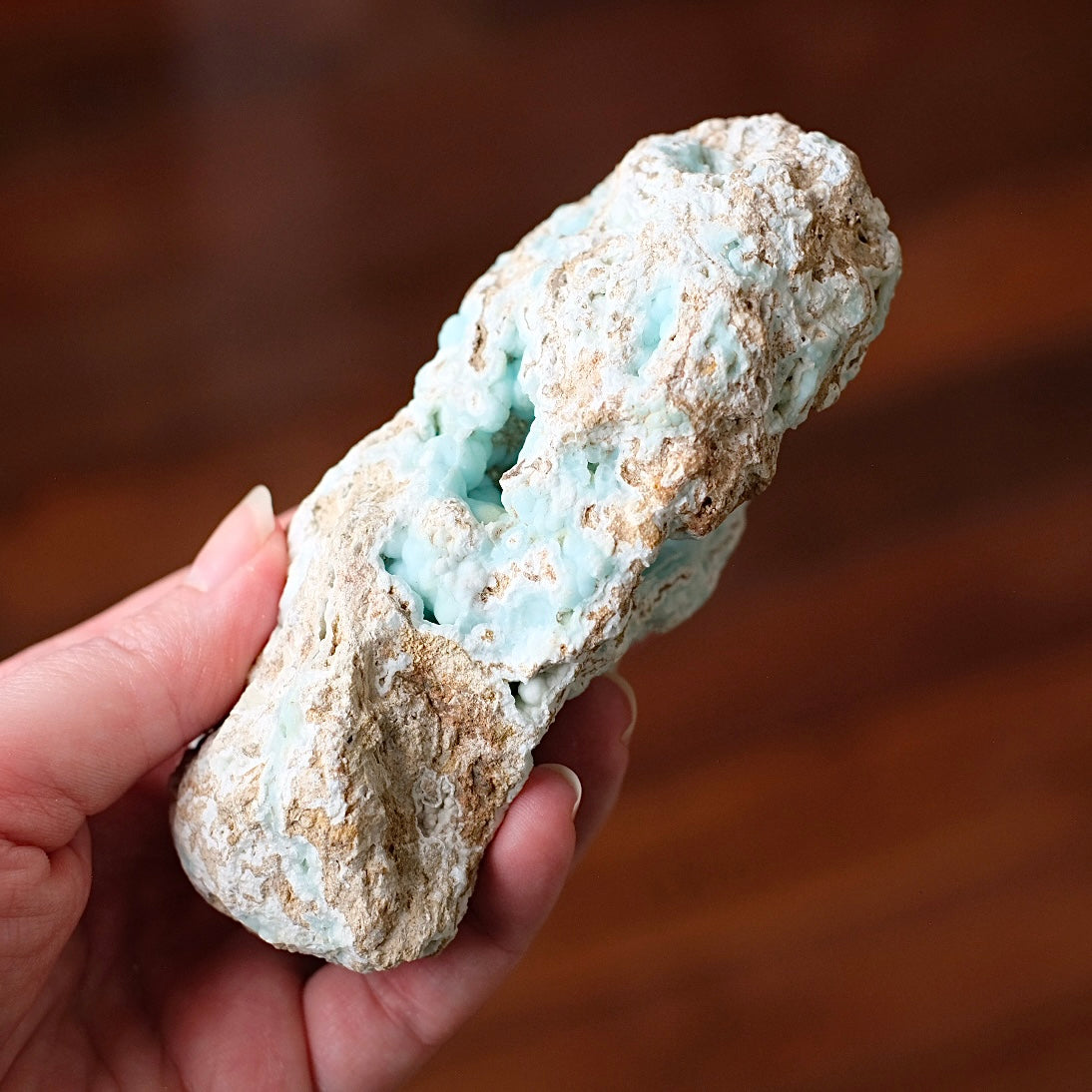 Hemimorphite Specimen | Raw Hemimorphite Crystal Cluster
