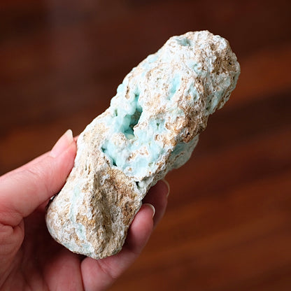 Hemimorphite Specimen | Raw Hemimorphite Crystal Cluster
