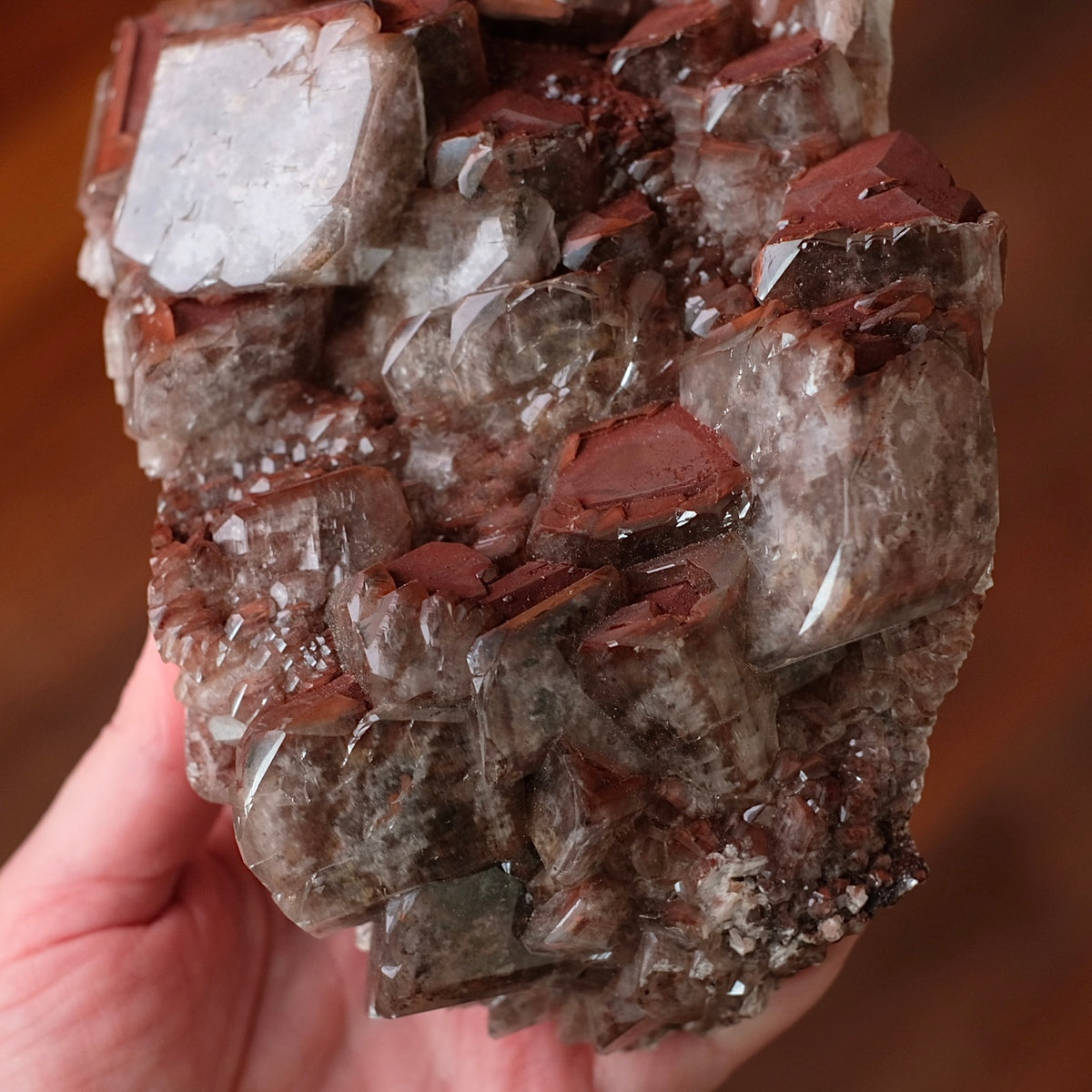 Chocolate Calcite Specimen | Calcite Crystal Cluster