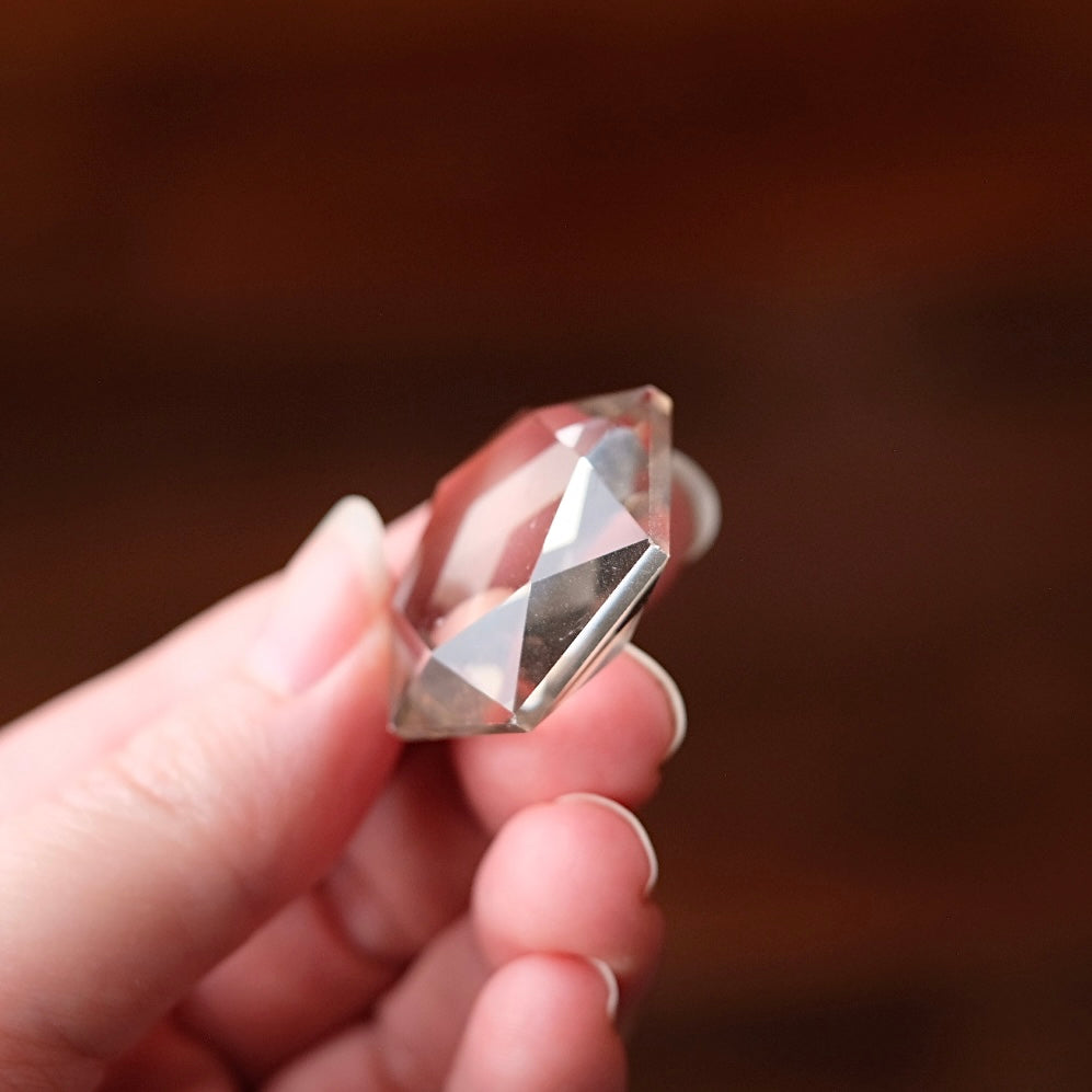 Smokey Quartz Hexagon | Crystal Jewel | Star of David