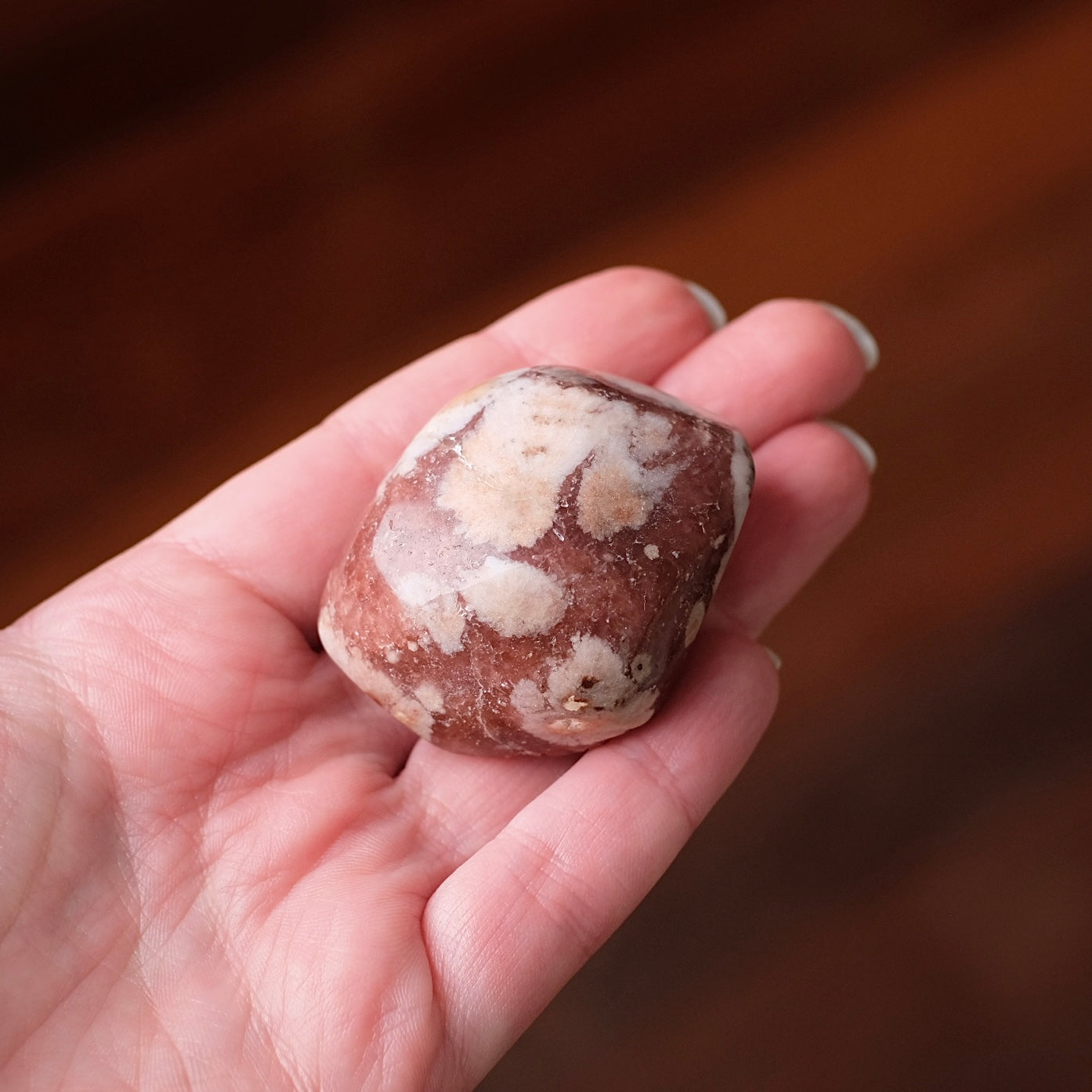 Raspberry Pink Amethyst Geode | Polished Pink Amethyst Crystal Specimen 3