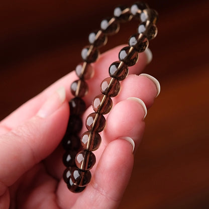 Smokey Quartz Bracelet | Quartz Crystal Bracelet