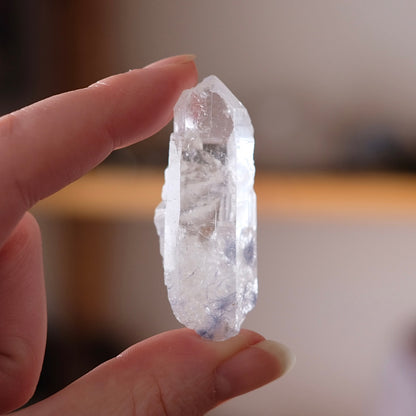 Dumortierite in Quartz Specimen | Quartz Crystal Point