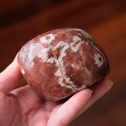 Raspberry Pink Amethyst | Polished Pink Amethyst Crystal Freeform 13