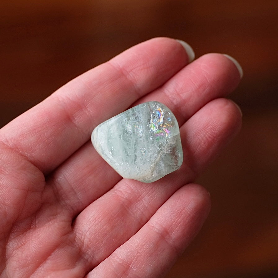 Australian Aquamarine Tumble | Polished Aquamarine Crystal