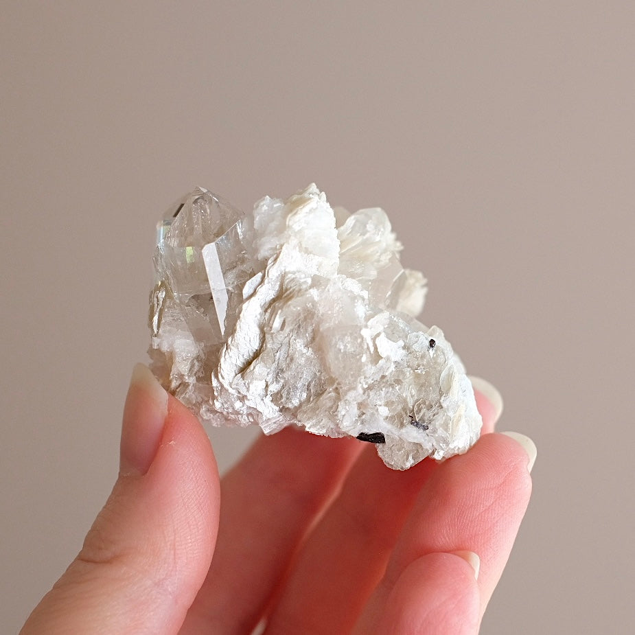 Topaz & Albite Specimen | Natural Topaz Crystal Specimen