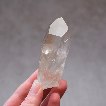 Smokey Lemurian Quartz Point | Lemurian Crystal Point With Keys
