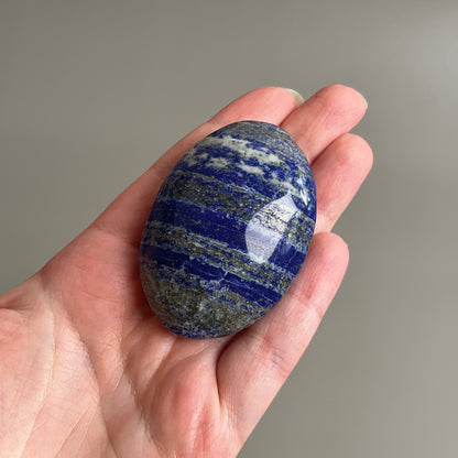 Lapis Lazuli Palm | Blue Lapis Crystal Palmstone