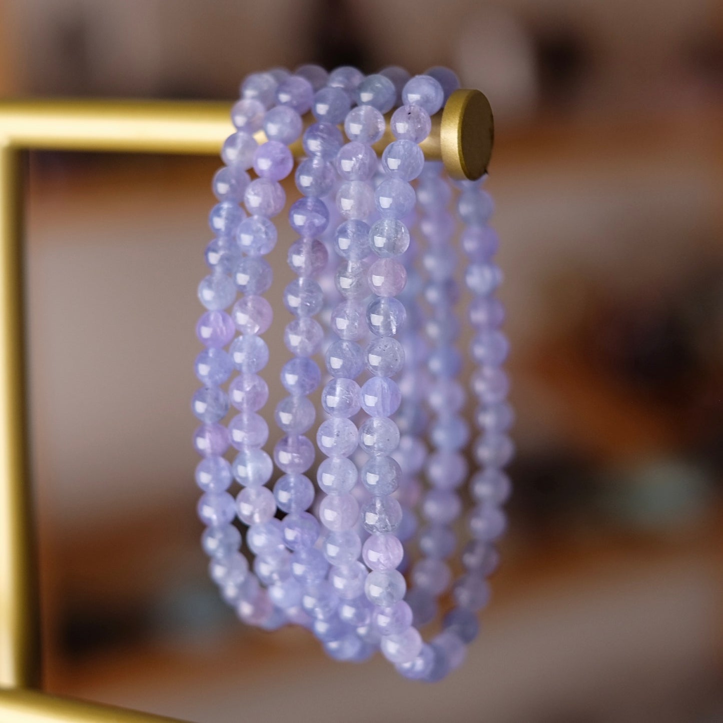Tanzanite Bracelet | Genuine Tanzanite Crystal Stretch Bracelet