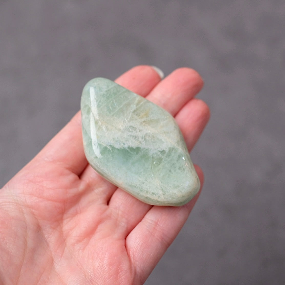 Australian Aquamarine Freeform | Polished Aquamarine Crystal