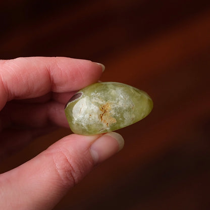 Australian Prehnite Freeform | Polished Prehnite Crystal