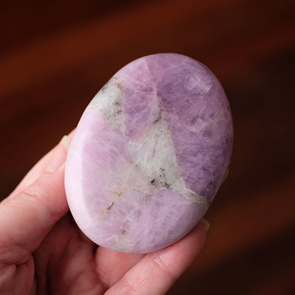 Rare Kunzite Palm | Large Pink Kunzite Crystal Palm