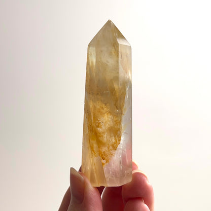 Golden Healer Point | Golden Healer Quartz Crystal Tower