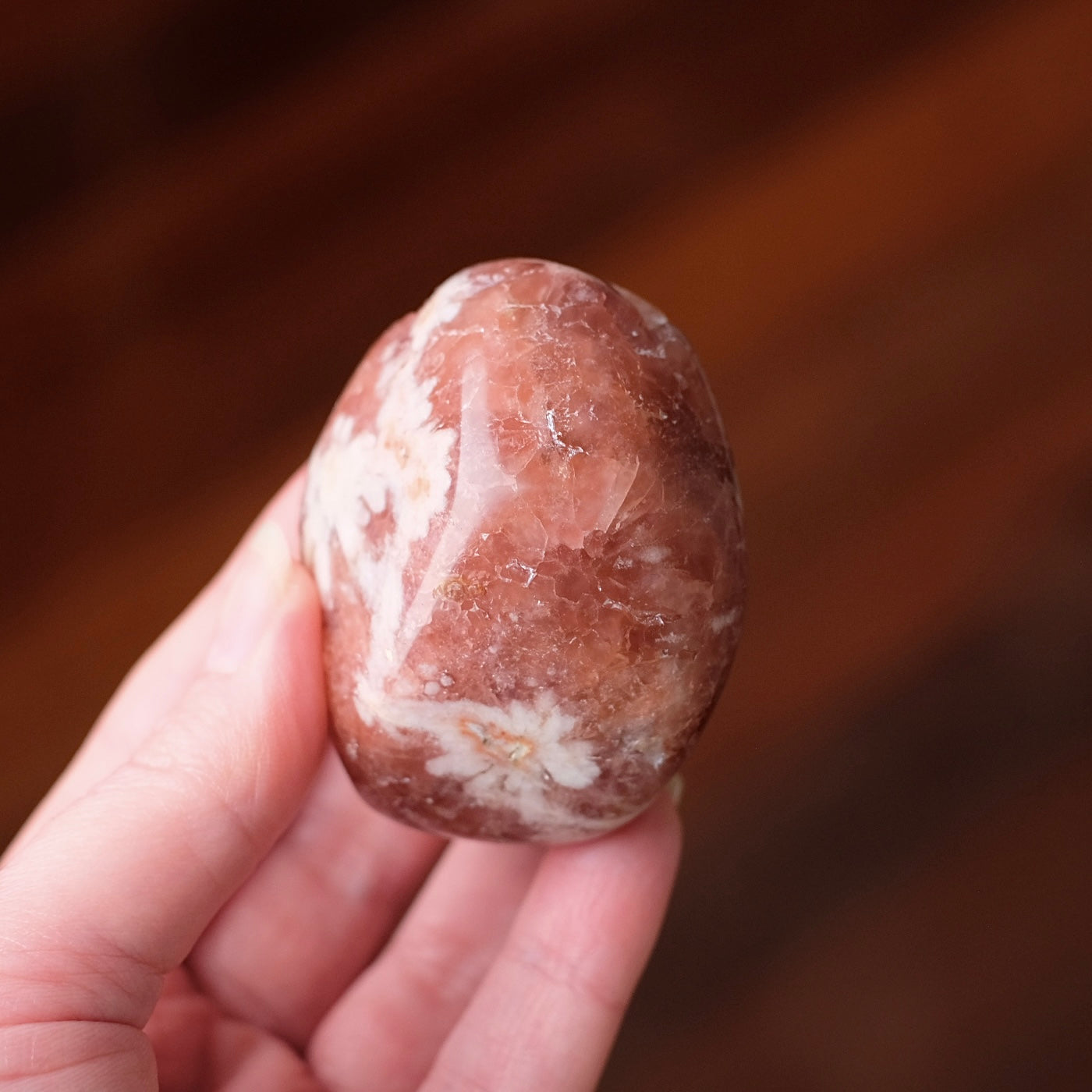 Raspberry Pink Amethyst | Polished Pink Amethyst Crystal Freeform 5