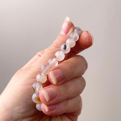 Montana Agate Bracelet | Dendritic Agate Crystal Bracelet