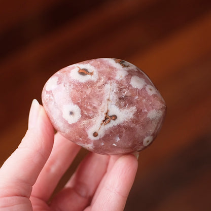 Raspberry Pink Amethyst | Polished Pink Amethyst Crystal Freeform 8