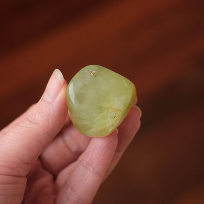 Australian Prehnite Freeform | Polished Prehnite Crystal