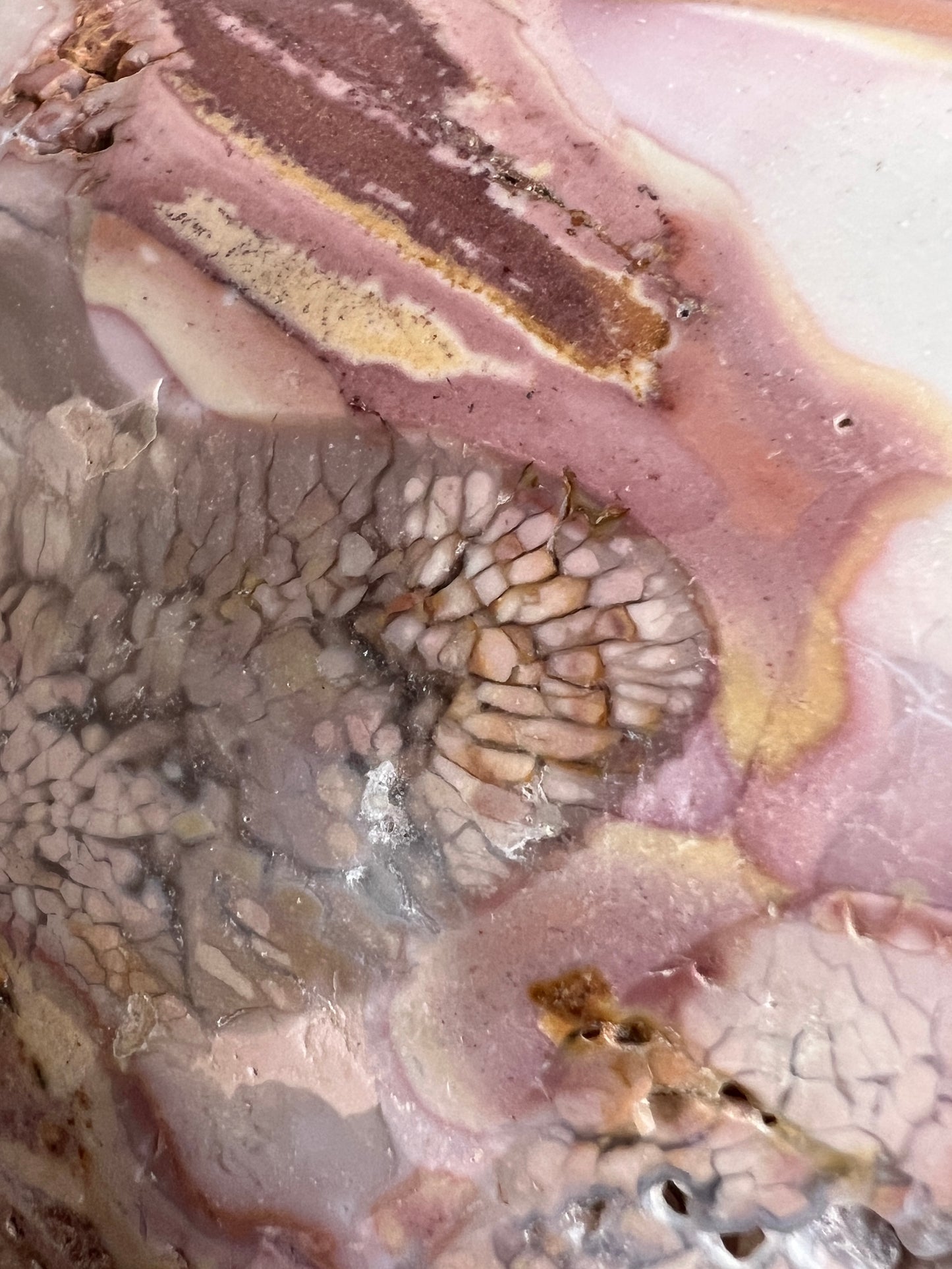 Pink Ibis Jasper Freeform | Brecciated Jasper Polished Freeform