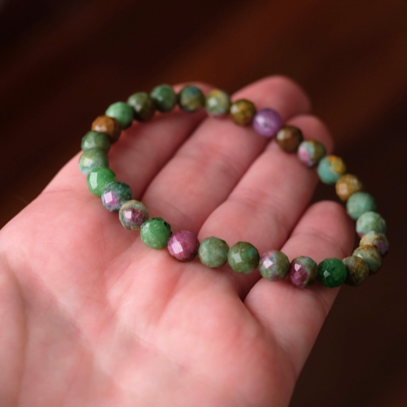 Ruby Fuchsite Bracelet | Crystal Stretch Bracelet