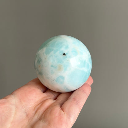 Blue Aragonite Sphere | Polished Aragonite Crystal Sphere