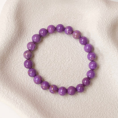 Phosphosiderite Bracelet | Crystal Stretch Bracelet