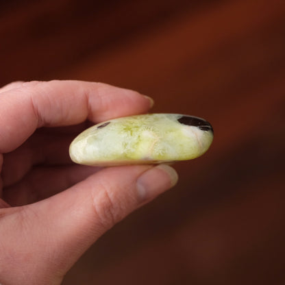 Australian Prehnite Freeform | Polished Prehnite Crystal