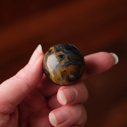 Pietersite Crystal Sphere | Rare Pietersite Sphere